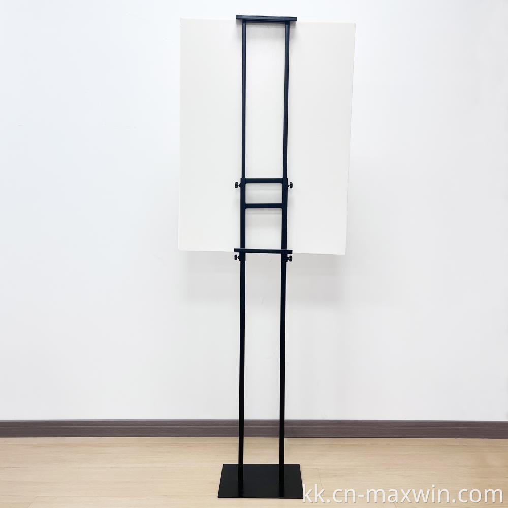 Реттелетін тұғыр мәзірінің тірегі Adjustable Pedestal Menu Stand